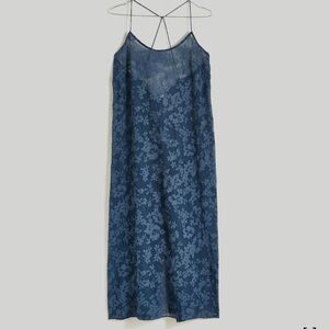 Floral Halter Cover-Up Midi Dress Madewell -NWT